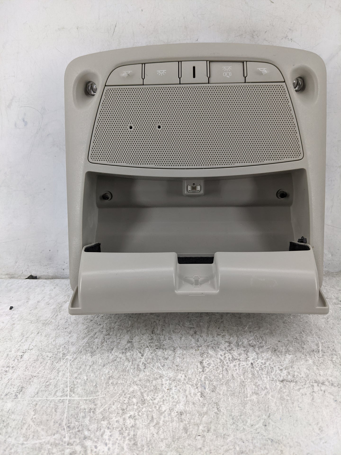 2020 Nissan Rogue Overhead Roof Console Tan - Oemusedautoparts1.com