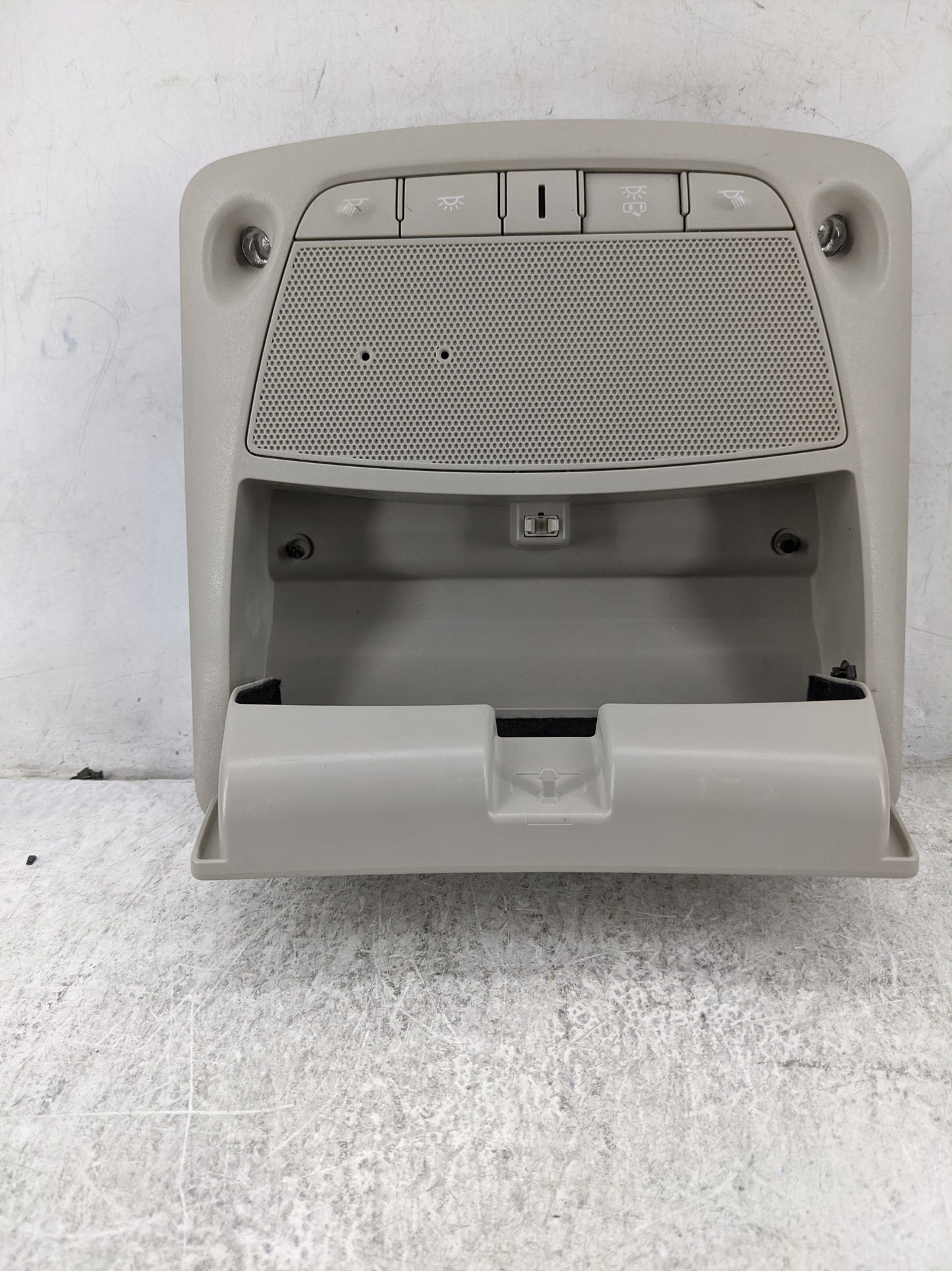 2020 Nissan Rogue Overhead Roof Console Tan - Oemusedautoparts1.com
