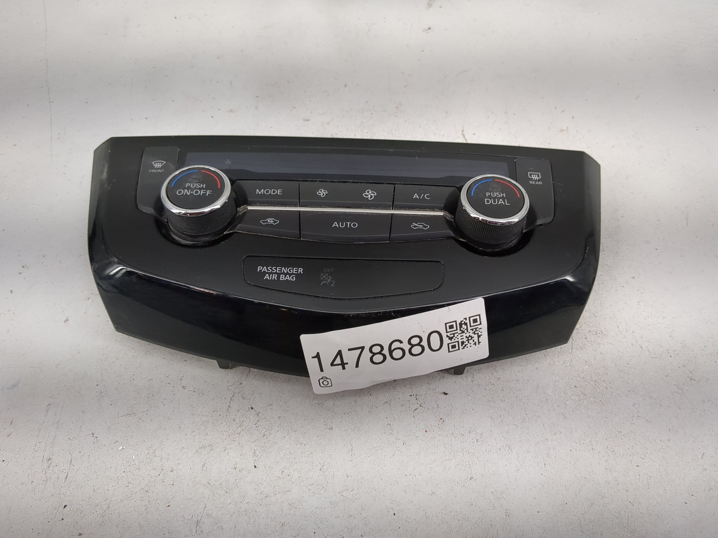 2017-2022 Nissan Rogue Climate Control Module Temperature AC/Heater Replacement P/N:27500-6MA0A T10936C Fits OEM Used Auto P
