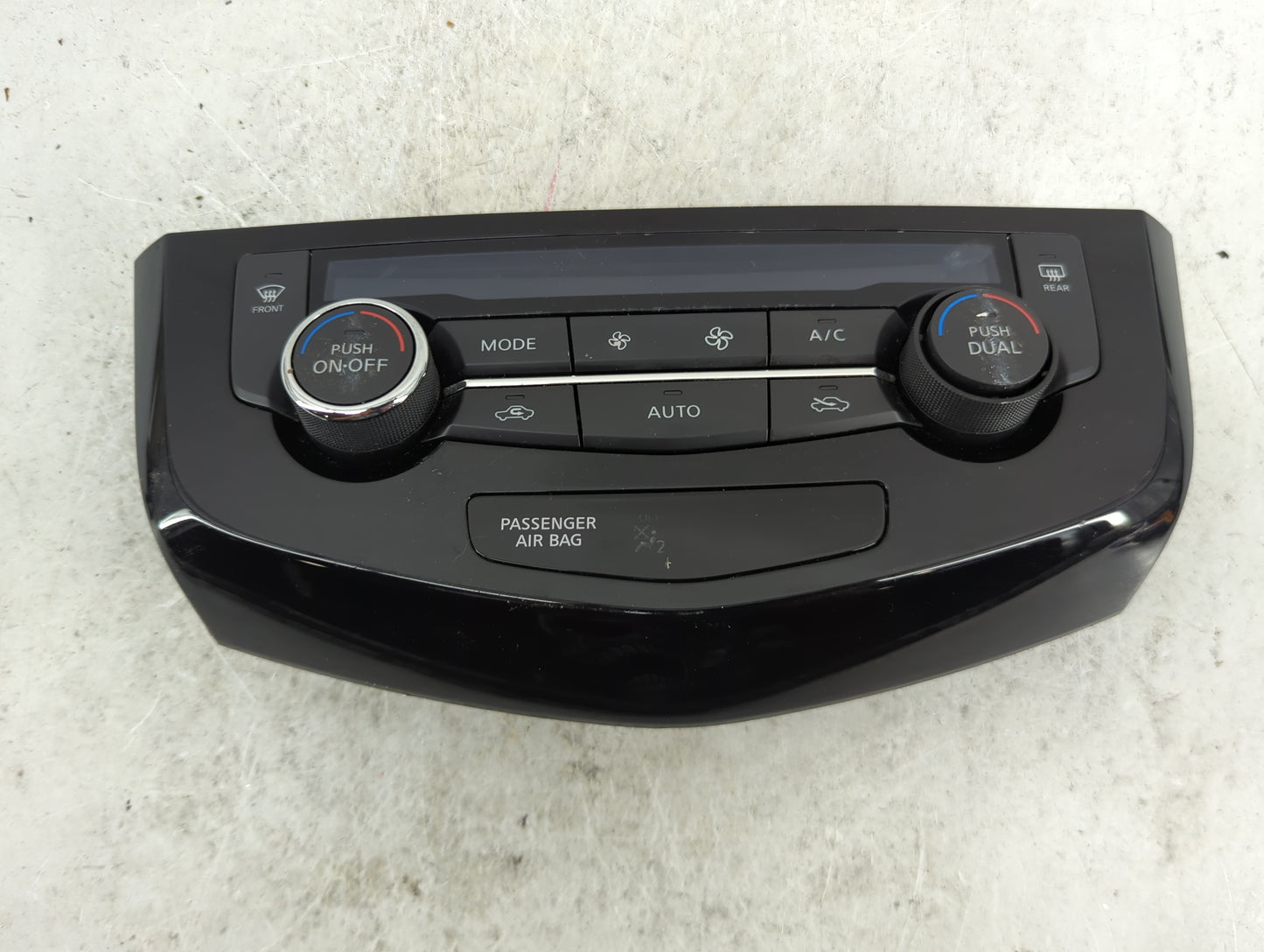 2017-2020 Nissan Rogue Climate Control Module Temperature AC/Heater Replacement P/N:27500 6MA0A Fits Fits 2017 2018 2019 202