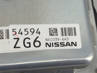 2018-2020 Nissan Rogue PCM Engine Control Computer ECU ECM PCU OEM P/N:NEC039-645 Fits Fits 2018 2019 2020 OEM Used Auto Par