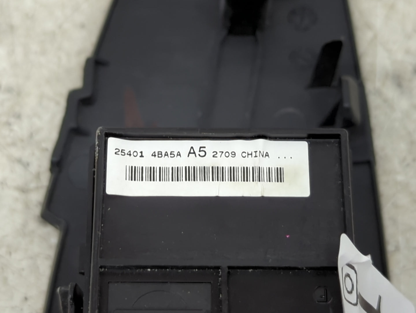 2014-2020 Nissan Rogue Master Power Window Switch Replacement Driver Side Left P/N:25401 4BA5A Fits OEM Used Auto Parts - Oe