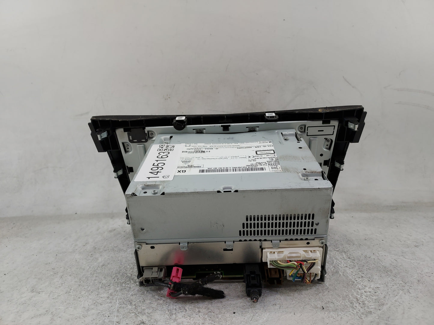 2018-2020 Nissan Rogue Radio AM FM Cd Player Receiver Replacement P/N:2591A8FM0C 7505751067, AIVIP32R0 Fits Fits 2018 2019 2