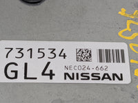 2018-2020 Nissan Rogue PCM Engine Control Computer ECU ECM PCU OEM P/N:NEC024-662 731534 Fits Fits 2018 2019 2020 OEM Used A