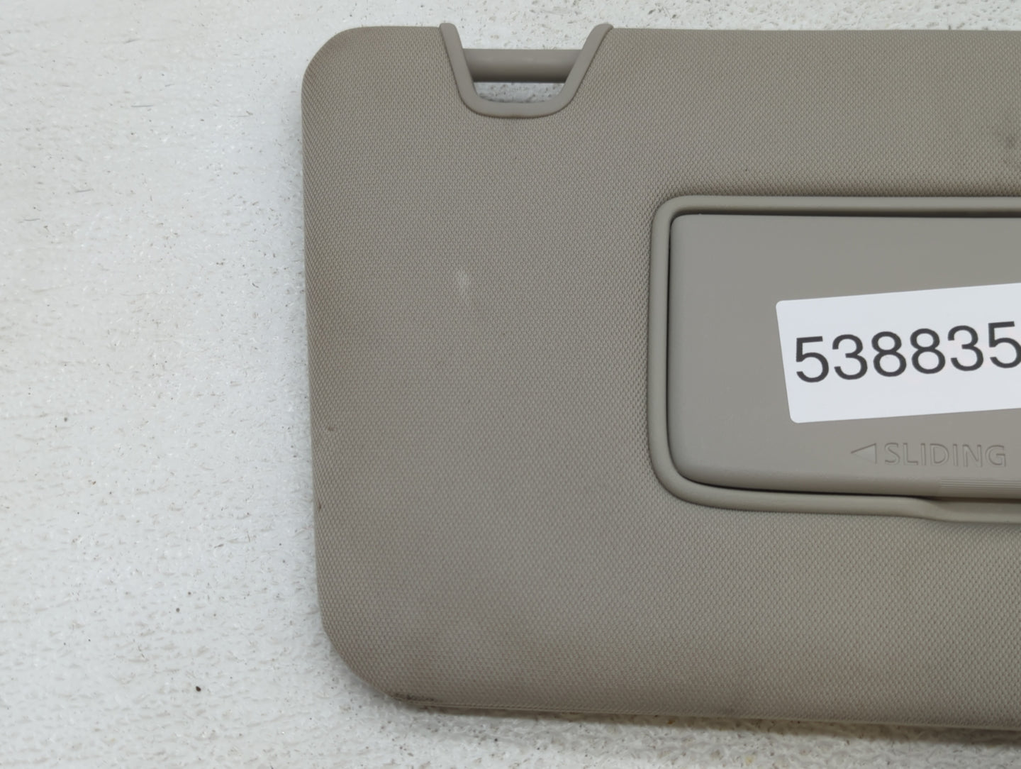 2018-2020 Nissan Rogue Sun Visor Shade Replacement Passenger Right Mirror Fits Fits 2018 2019 2020 OEM Used Auto Parts - Oem