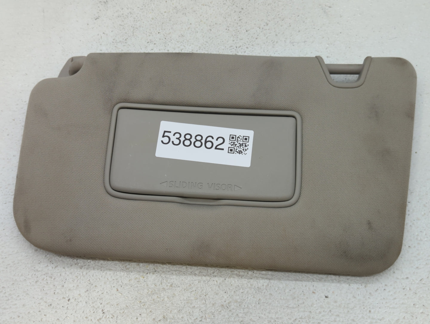 2018-2020 Nissan Rogue Sun Visor Shade Replacement Driver Left Mirror Fits Fits 2018 2019 2020 OEM Used Auto Parts - Oemused