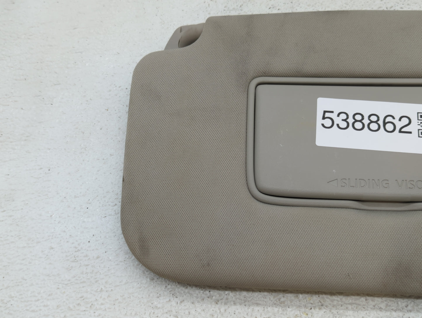 2018-2020 Nissan Rogue Sun Visor Shade Replacement Driver Left Mirror Fits Fits 2018 2019 2020 OEM Used Auto Parts - Oemused