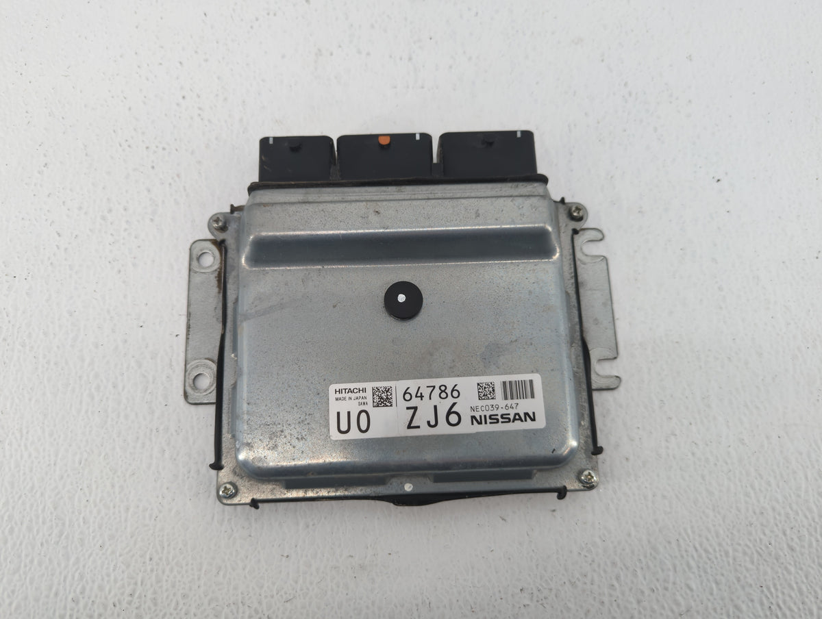 2018-2020 Nissan Rogue PCM Engine Control Computer ECU ECM PCU OEM P/N:NEC039-644 Fits 2018 2019 2020 OEM Used Auto Parts - 