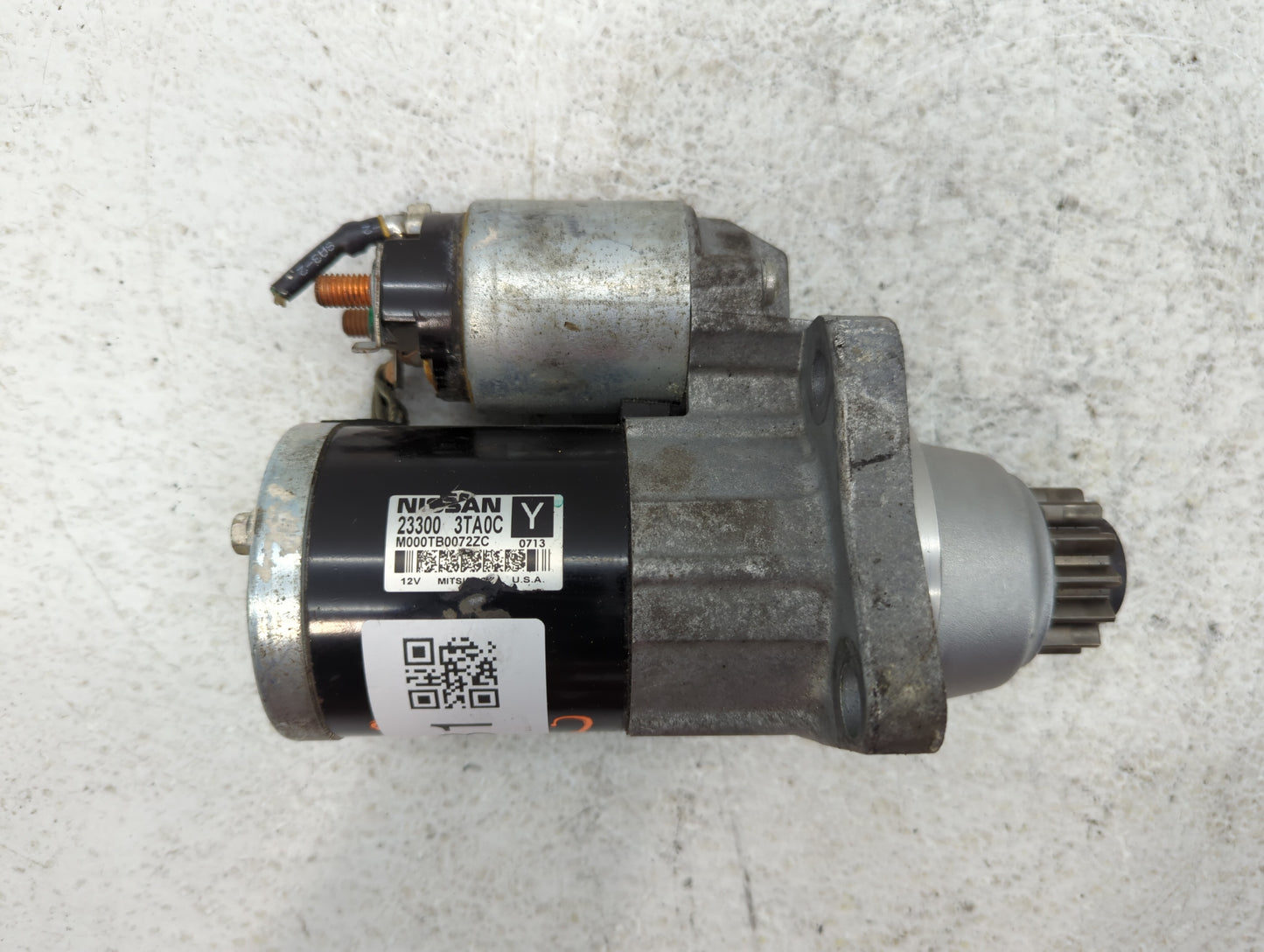 2015-2020 Nissan Rogue Car Starter Motor Solenoid OEM P/N:M000TB00722ZC 23300 3TA0C Fits Fits 2015 2016 2017 2018 2019 2020 