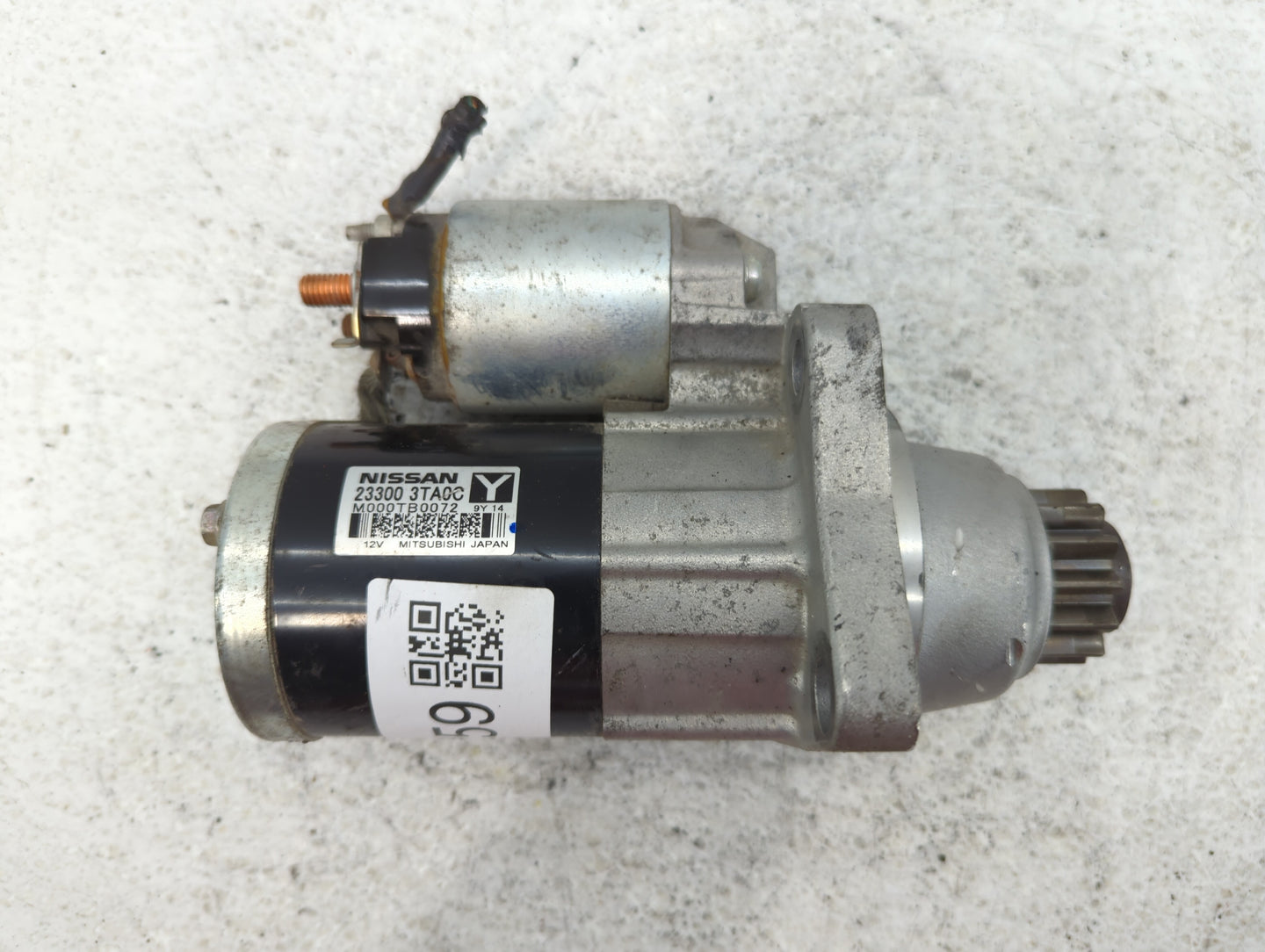 2015-2020 Nissan Rogue Car Starter Motor Solenoid OEM P/N:23300 3TA0C Fits Fits 2015 2016 2017 2018 2019 2020 OEM Used Auto 