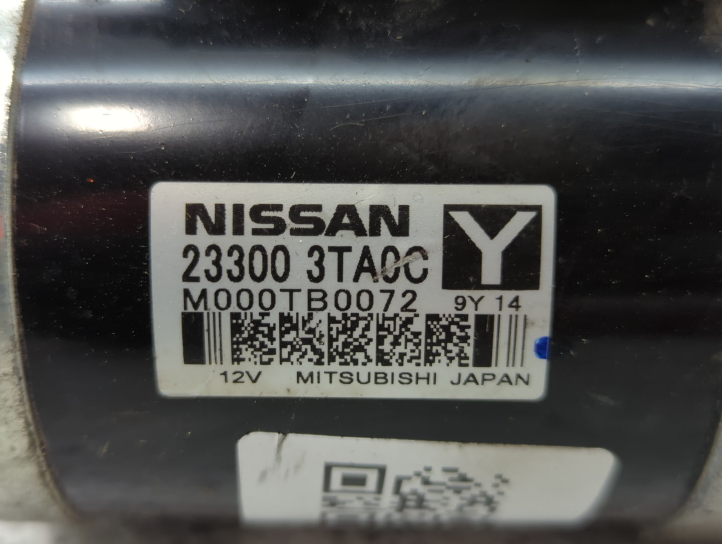 2015-2020 Nissan Rogue Car Starter Motor Solenoid OEM P/N:23300 3TA0C Fits Fits 2015 2016 2017 2018 2019 2020 OEM Used Auto 