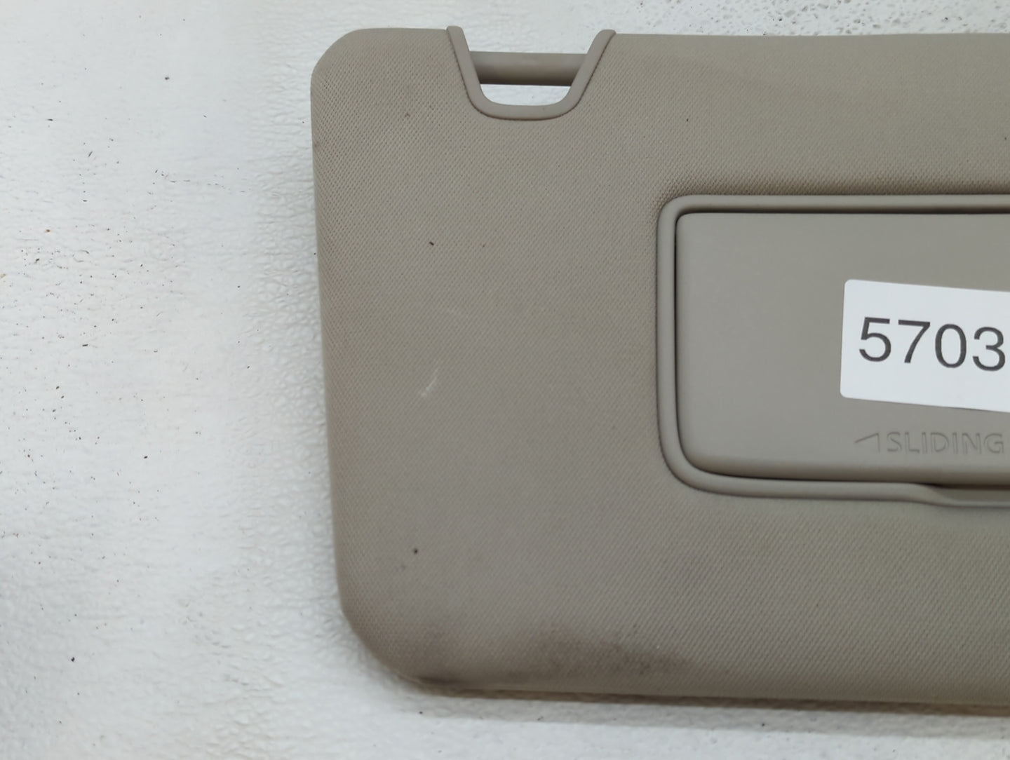 2018-2020 Nissan Rogue Sun Visor Shade Replacement Passenger Right Mirror Fits Fits 2018 2019 2020 OEM Used Auto Parts - Oem