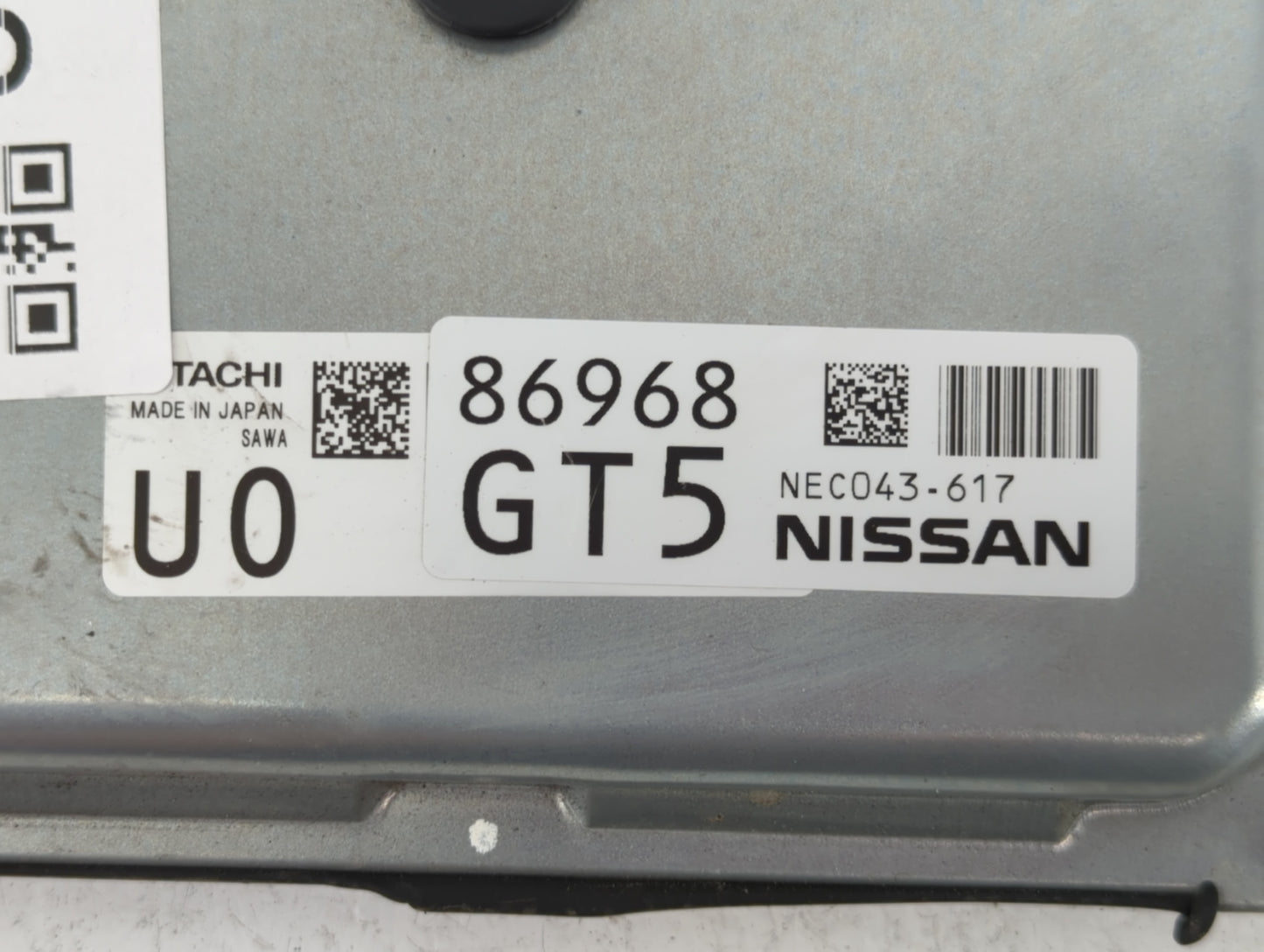 2018-2020 Nissan Rogue PCM Engine Control Computer ECU ECM PCU OEM P/N:86968 GT5 NEC043-617 Fits Fits 2018 2019 2020 OEM Use