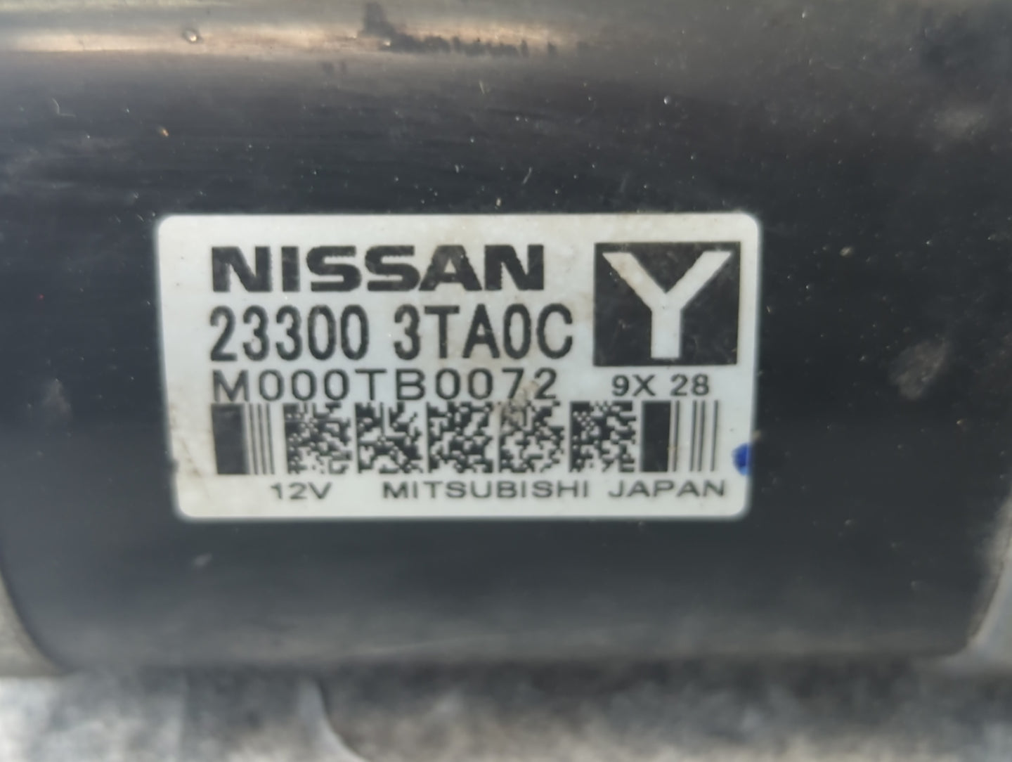 2015-2020 Nissan Rogue Car Starter Motor Solenoid OEM P/N:M000TB0072 23300 3TA0C Fits Fits 2015 2016 2017 2018 2019 2020 OEM