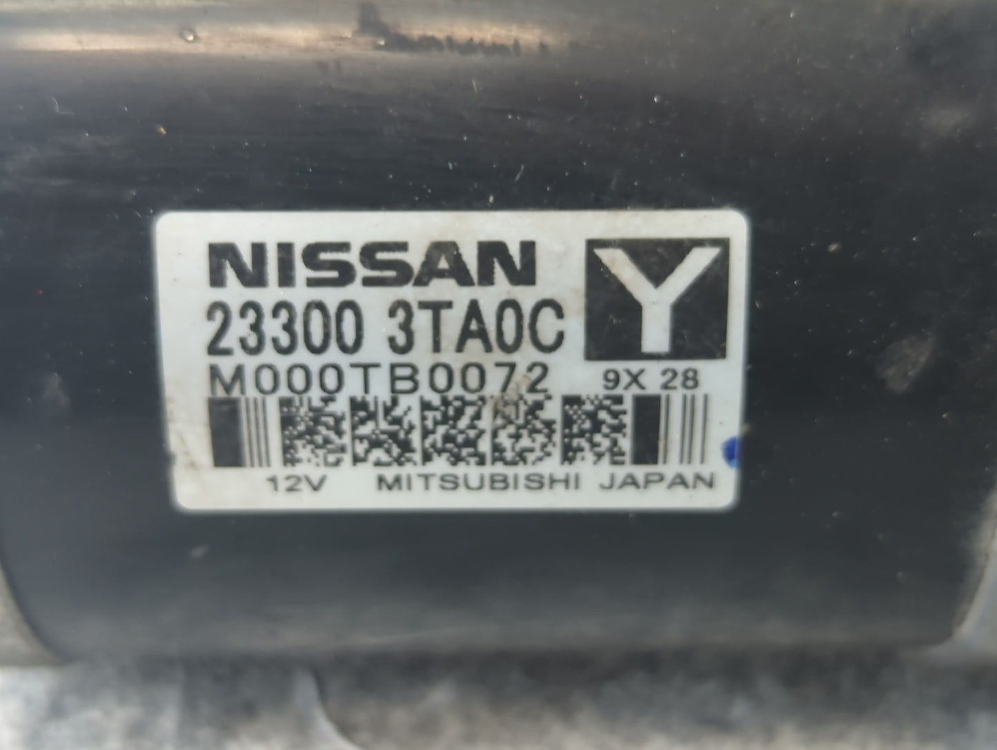 2015-2020 Nissan Rogue Car Starter Motor Solenoid OEM P/N:M000TB0072 23300 3TA0C Fits Fits 2015 2016 2017 2018 2019 2020 OEM