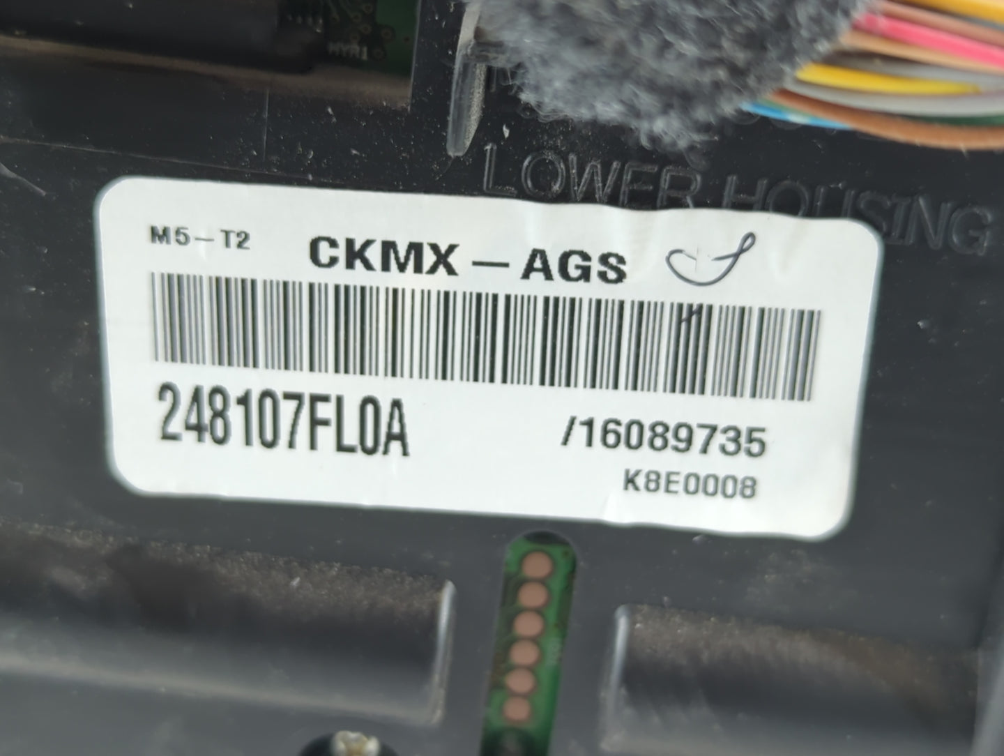 2019-2020 Nissan Rogue Instrument Cluster Speedometer Gauges P/N:16089735 CKMX-AGS, 248107FL0A Fits Fits 2019 2020 OEM Used 