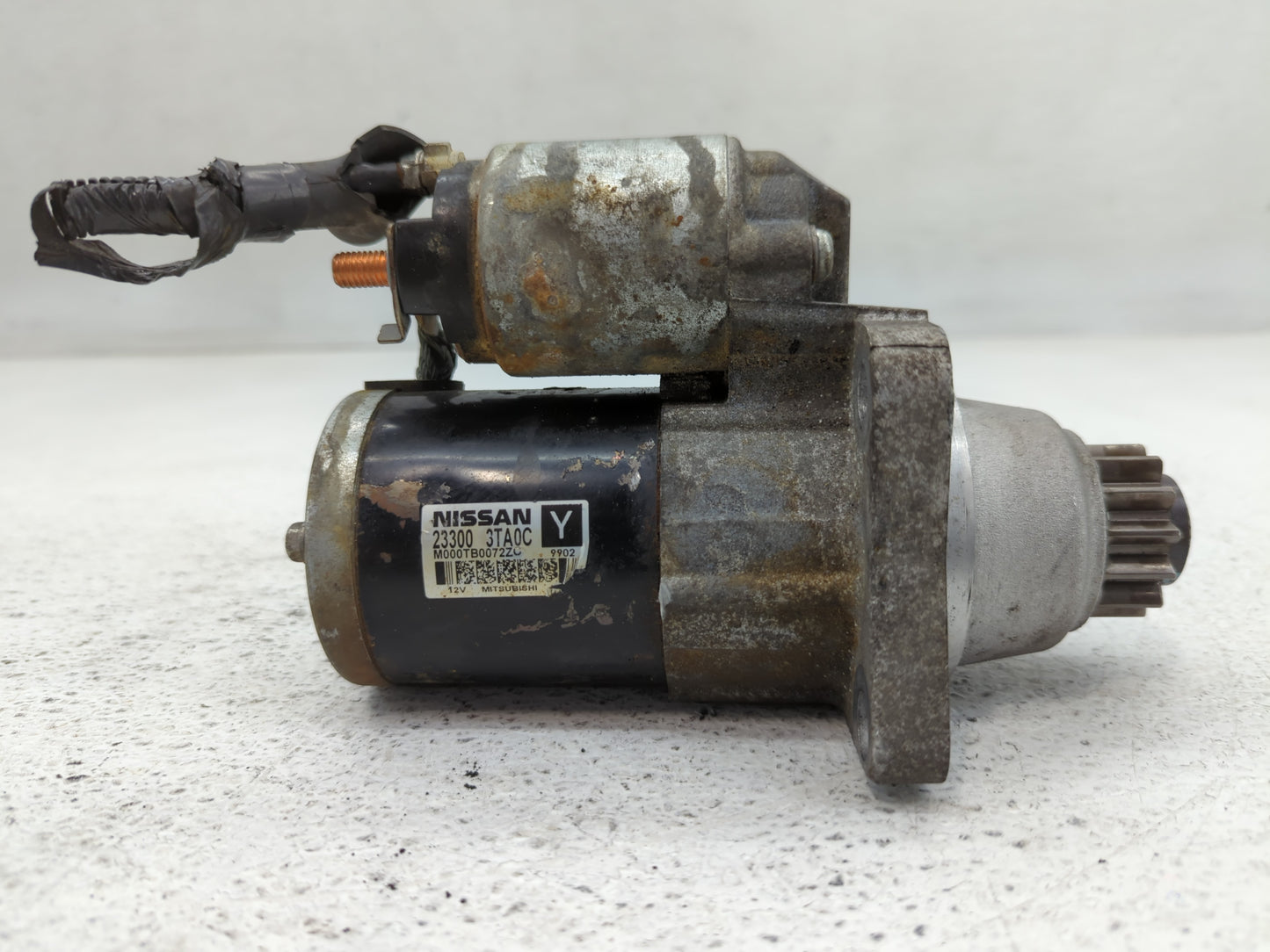 2015-2020 Nissan Rogue Car Starter Motor Solenoid OEM P/N:23300 3TA0C Fits Fits 2015 2016 2017 2018 2019 2020 OEM Used Auto 