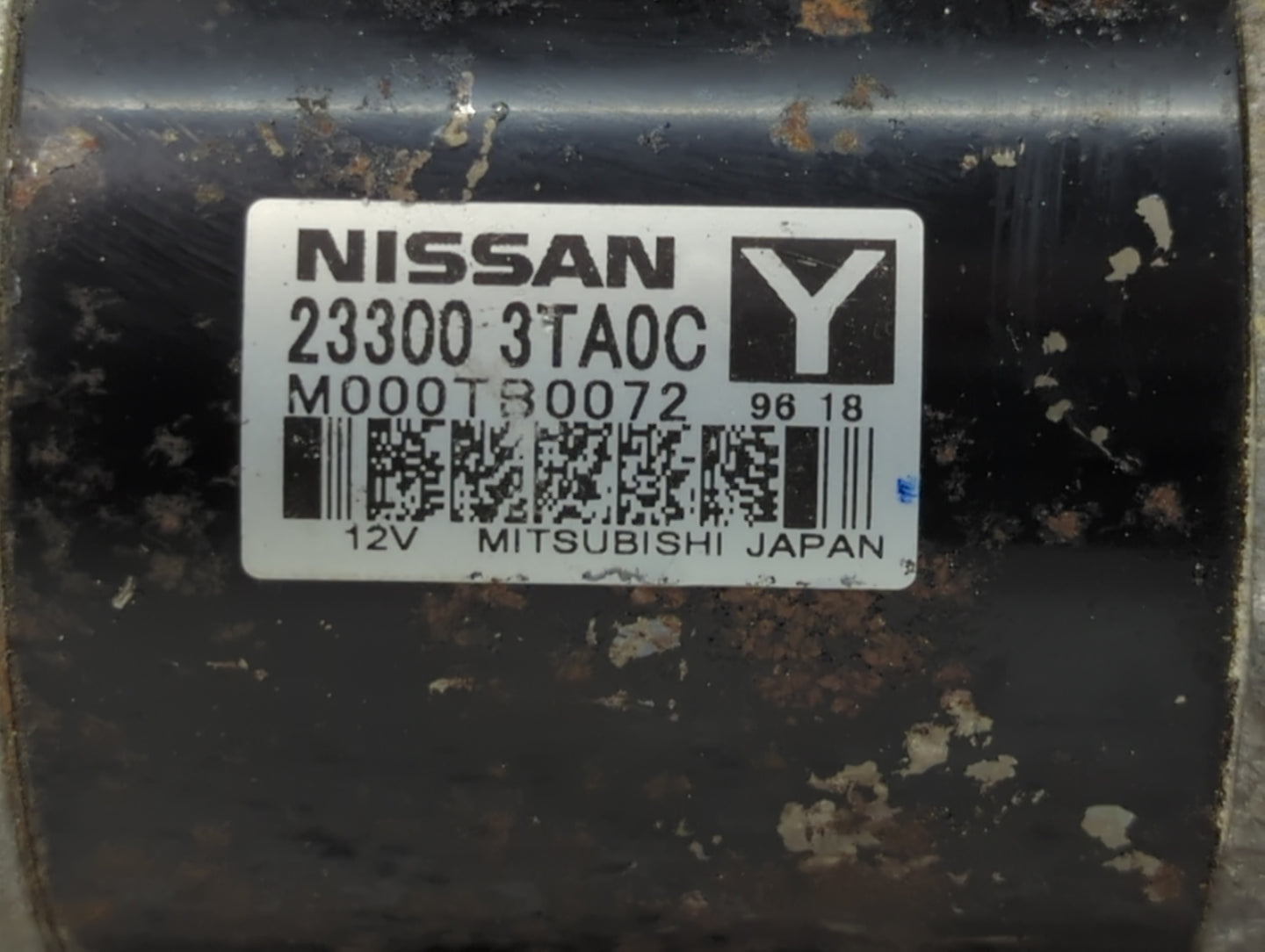 2015-2020 Nissan Rogue Car Starter Motor Solenoid OEM P/N:23300 3TA0C Fits Fits 2015 2016 2017 2018 2019 2020 OEM Used Auto 