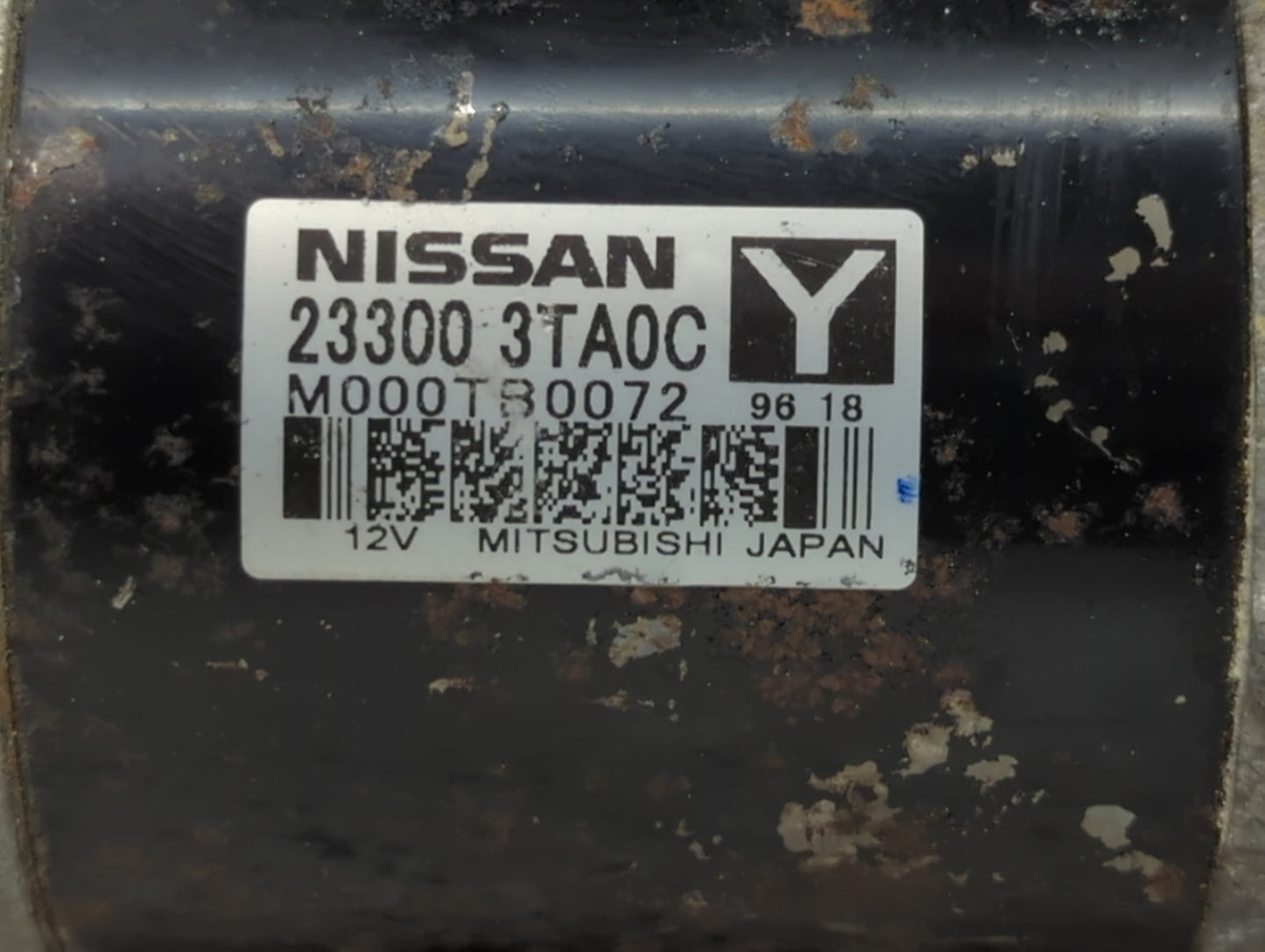 2015-2020 Nissan Rogue Car Starter Motor Solenoid OEM P/N:23300 3TA0C Fits Fits 2015 2016 2017 2018 2019 2020 OEM Used Auto 