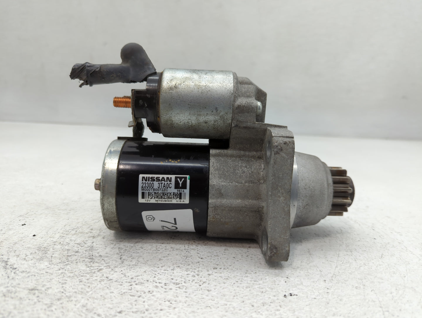 2015-2020 Nissan Rogue Car Starter Motor Solenoid OEM P/N:23300 3TA0C Fits Fits 2015 2016 2017 2018 2019 2020 OEM Used Auto 