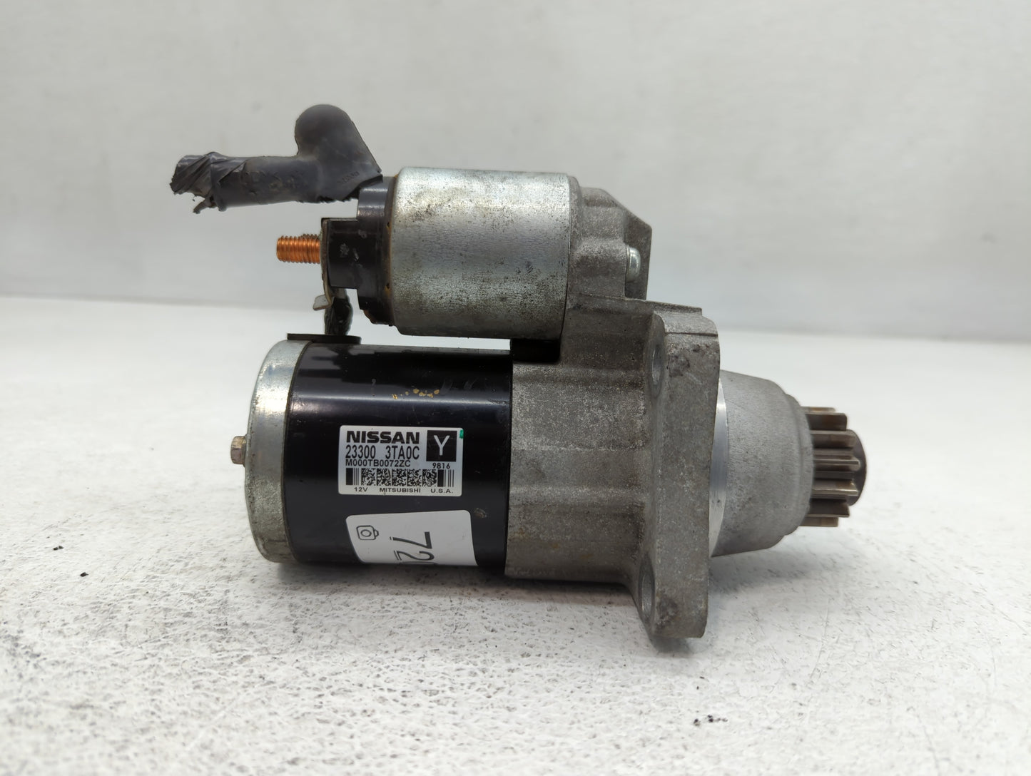 2015-2020 Nissan Rogue Car Starter Motor Solenoid OEM P/N:23300 3TA0C Fits Fits 2015 2016 2017 2018 2019 2020 OEM Used Auto 