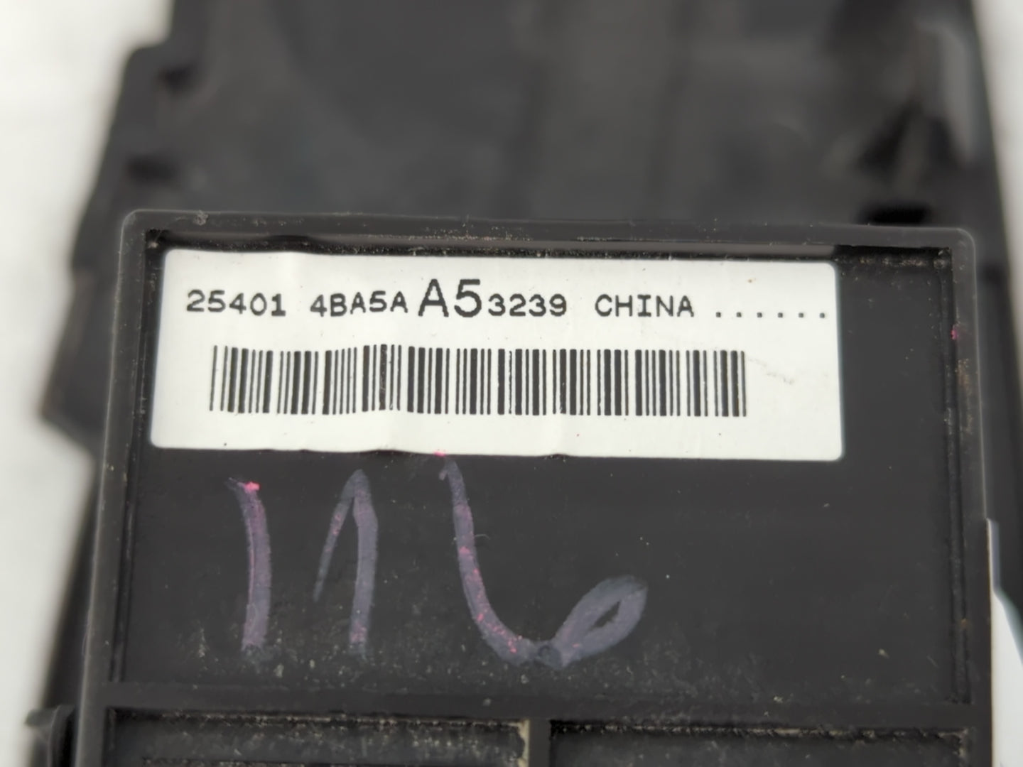 2014-2020 Nissan Rogue Master Power Window Switch Replacement Driver Side Left P/N:4BA5AA53239 25401 Fits OEM Used Auto Part