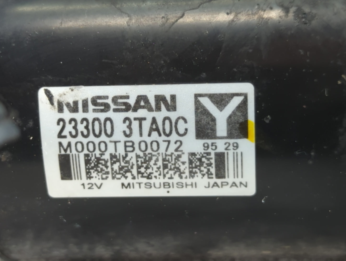 2015-2020 Nissan Rogue Car Starter Motor Solenoid OEM P/N:M000TB0072 23300 3TA0C Fits Fits 2015 2016 2017 2018 2019 2020 OEM