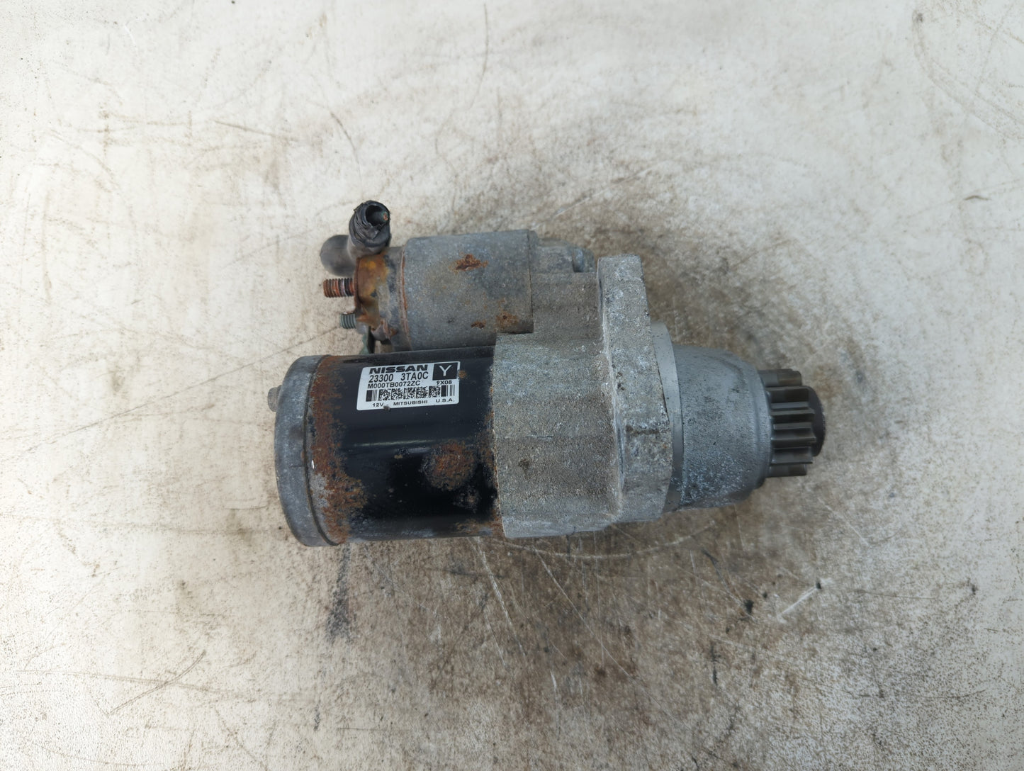2015-2020 Nissan Rogue Car Starter Motor Solenoid OEM P/N:M000TB0072 23300 3TA0C Fits Fits 2015 2016 2017 2018 2019 2020 OEM
