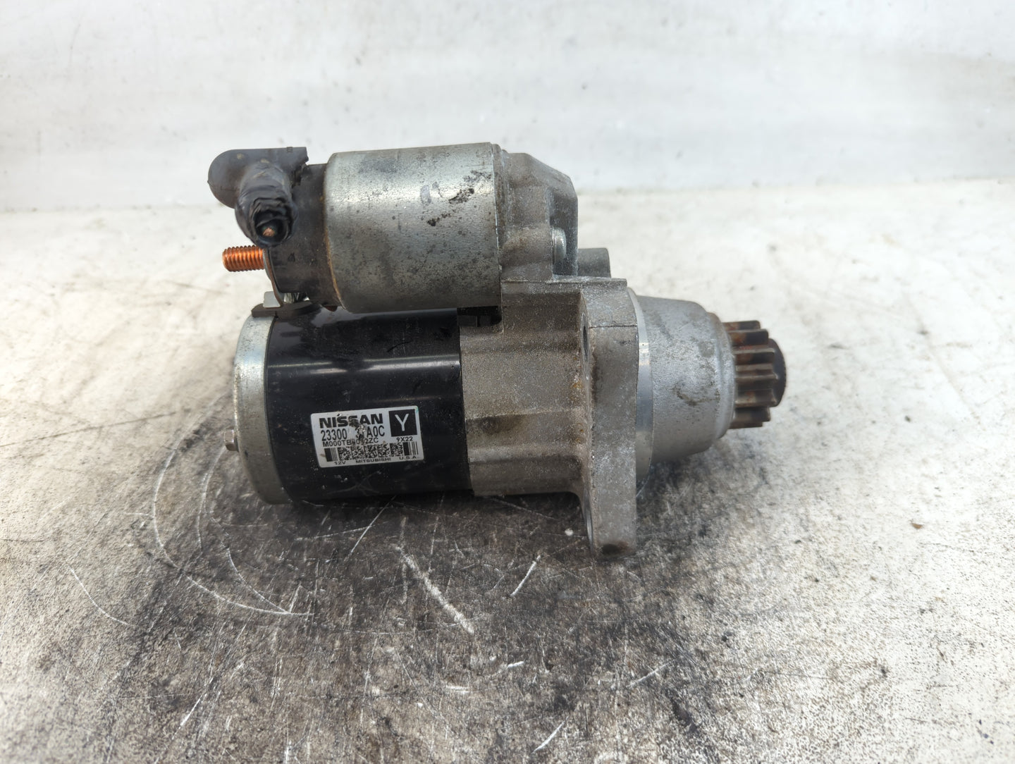 2015-2020 Nissan Rogue Car Starter Motor Solenoid OEM P/N:23300 3TA0C Fits Fits 2015 2016 2017 2018 2019 2020 OEM Used Auto 