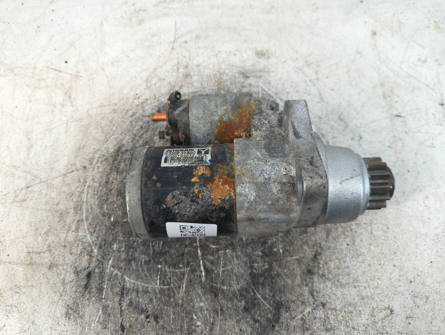 2015-2020 Nissan Rogue Car Starter Motor Solenoid OEM P/N:M000TB0072 23300 3TA0C Fits Fits 2015 2016 2017 2018 2019 2020 OEM