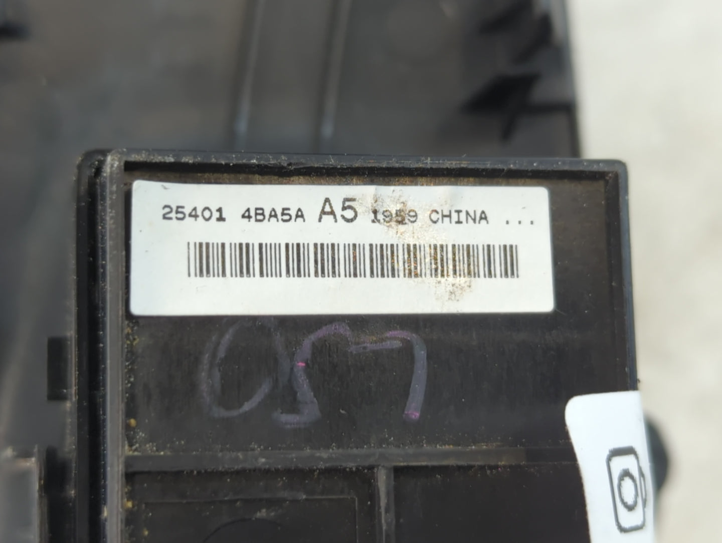 2014-2020 Nissan Rogue Master Power Window Switch Replacement Driver Side Left P/N:25401 4BA5A Fits OEM Used Auto Parts - Oe