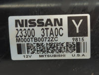 2015-2020 Nissan Rogue Car Starter Motor Solenoid OEM P/N:23300 3TA0C Fits Fits 2015 2016 2017 2018 2019 2020 OEM Used Auto 
