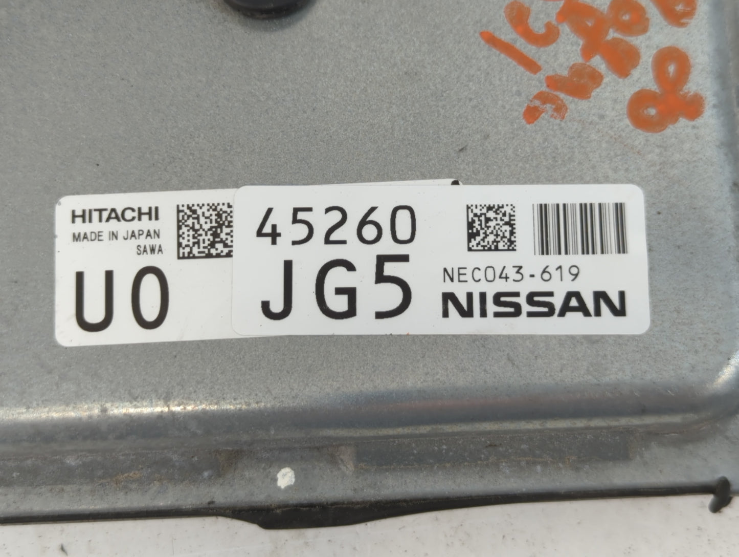 2018-2020 Nissan Rogue PCM Engine Control Computer ECU ECM PCU OEM P/N:NEC043-619 Fits Fits 2018 2019 2020 OEM Used Auto Par