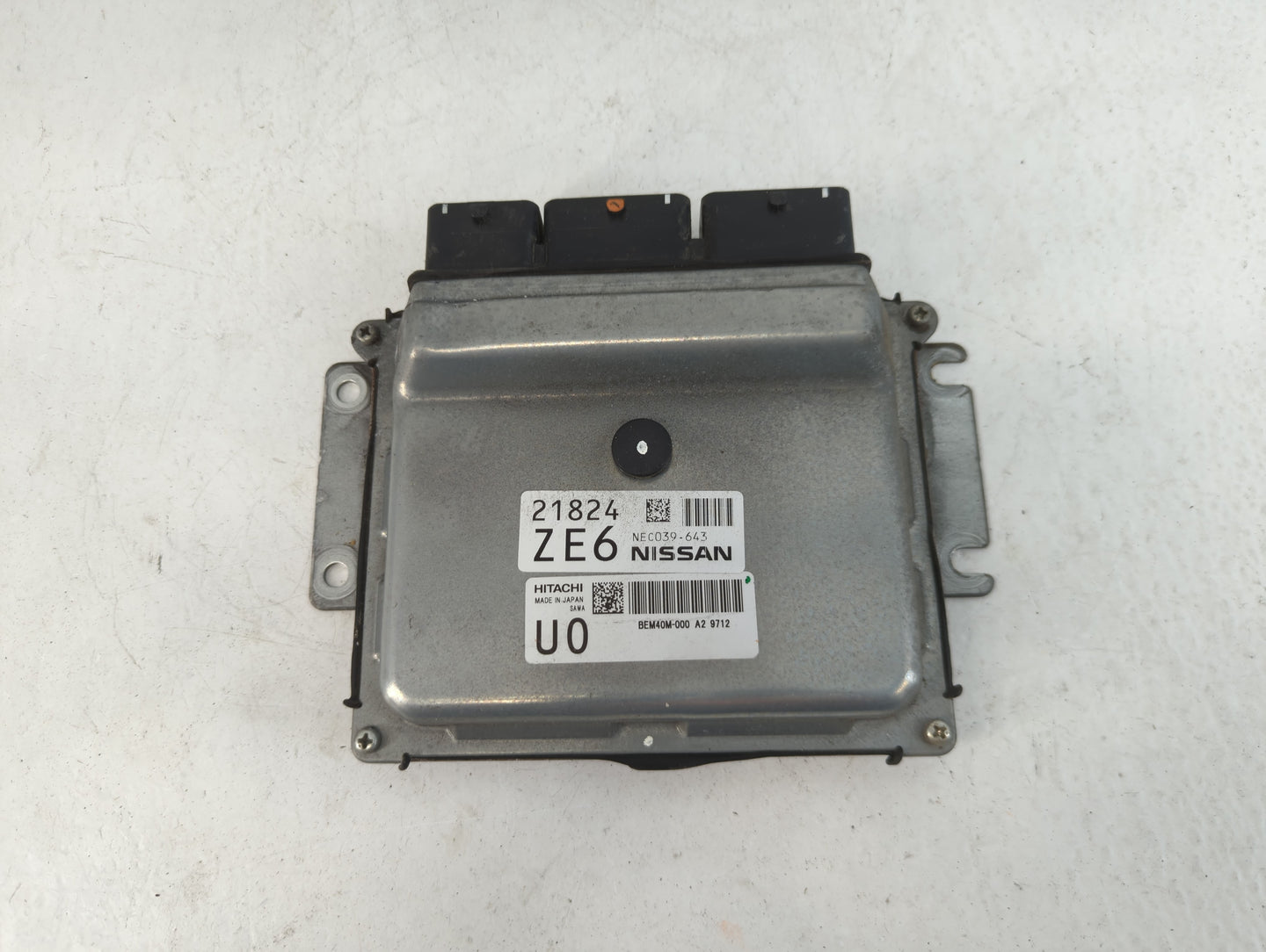 2018-2020 Nissan Rogue PCM Engine Control Computer ECU ECM PCU OEM P/N:NEC039-643 Fits Fits 2018 2019 2020 OEM Used Auto Par