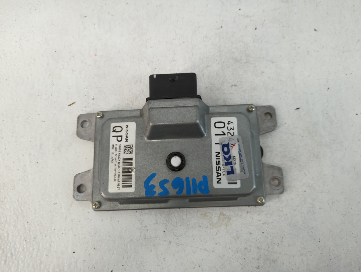 2020 Nissan Rogue PCM Engine Control Computer ECU ECM PCU OEM P/N:BEA43-110N A1 9827 Fits OEM Used Auto Parts - Oemusedautop