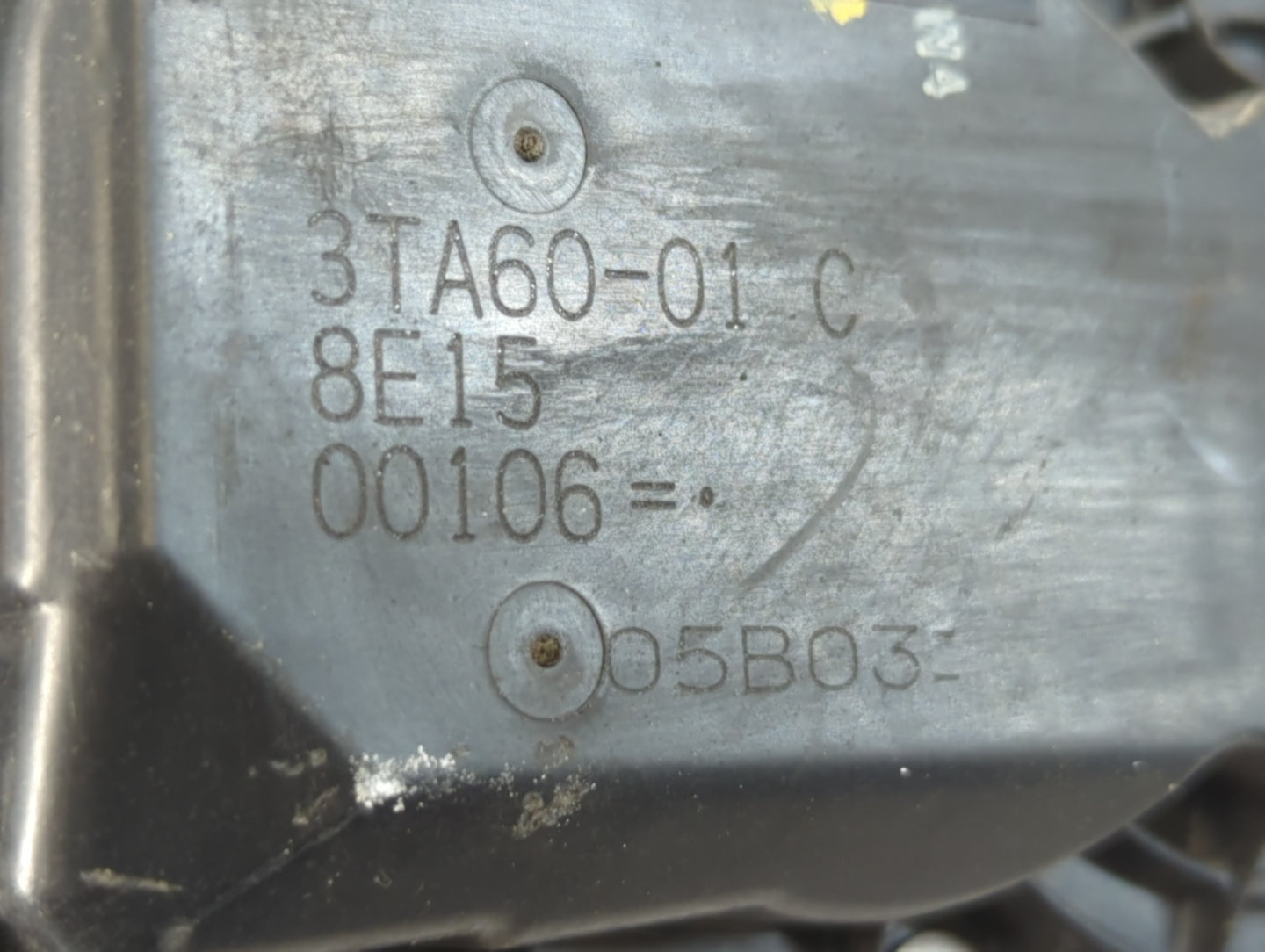 2014-2020 Nissan Rogue Throttle Body P/N:3TA60-01 C Fits Fits 2013 2014 2015 2016 2017 2018 2019 2020 OEM Used Auto Parts - 