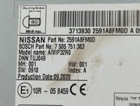 2019-2022 Nissan Rogue Sport Radio AM FM Cd Player Receiver Replacement P/N:2591A8FM0D Fits Fits 2019 2020 2021 2022 OEM Use
