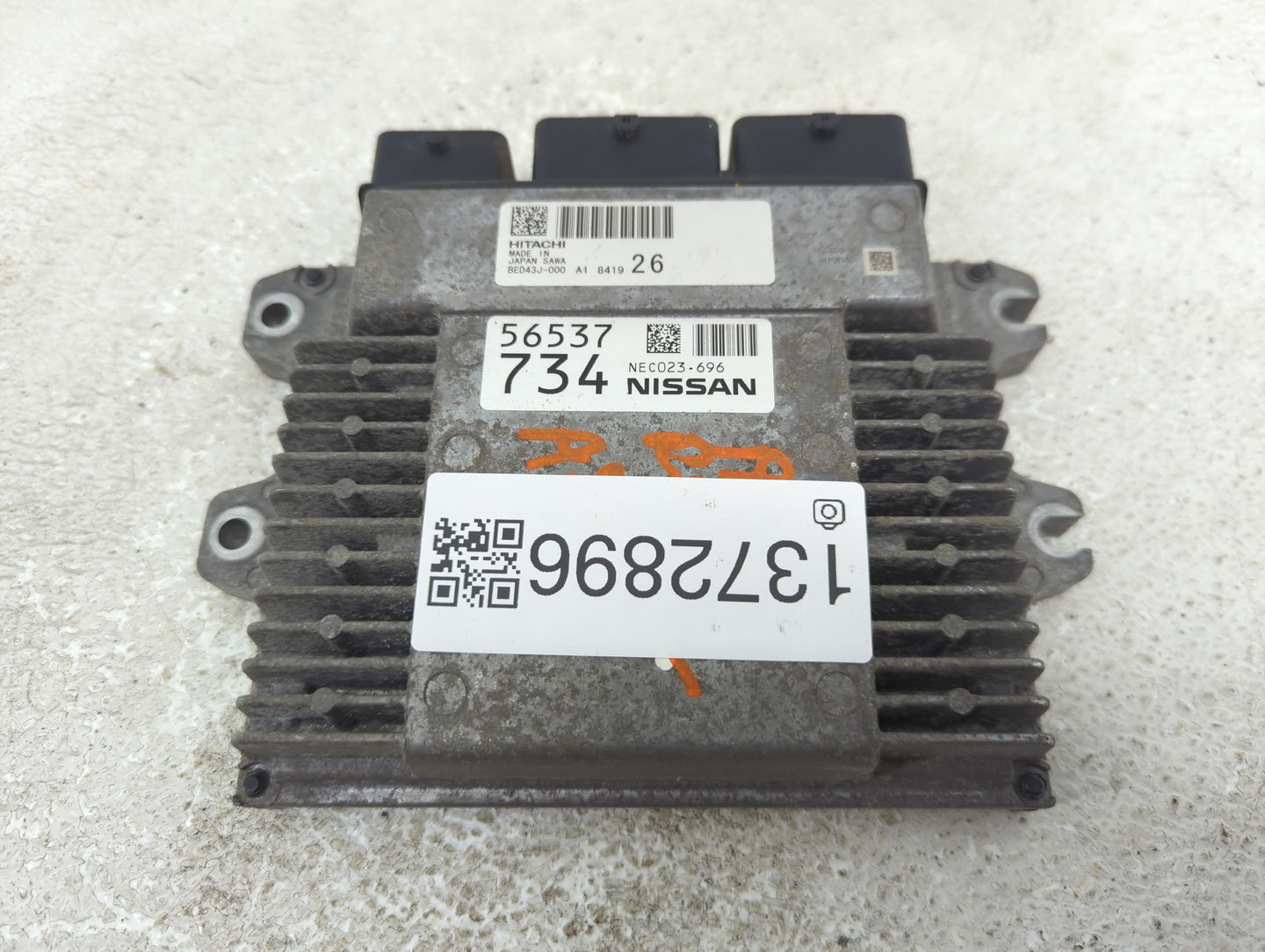2018-2022 Nissan Rogue Sport PCM Engine Control Computer ECU ECM PCU OEM P/N:NEC023-696 NEC051-676 Fits OEM Used Auto Parts 