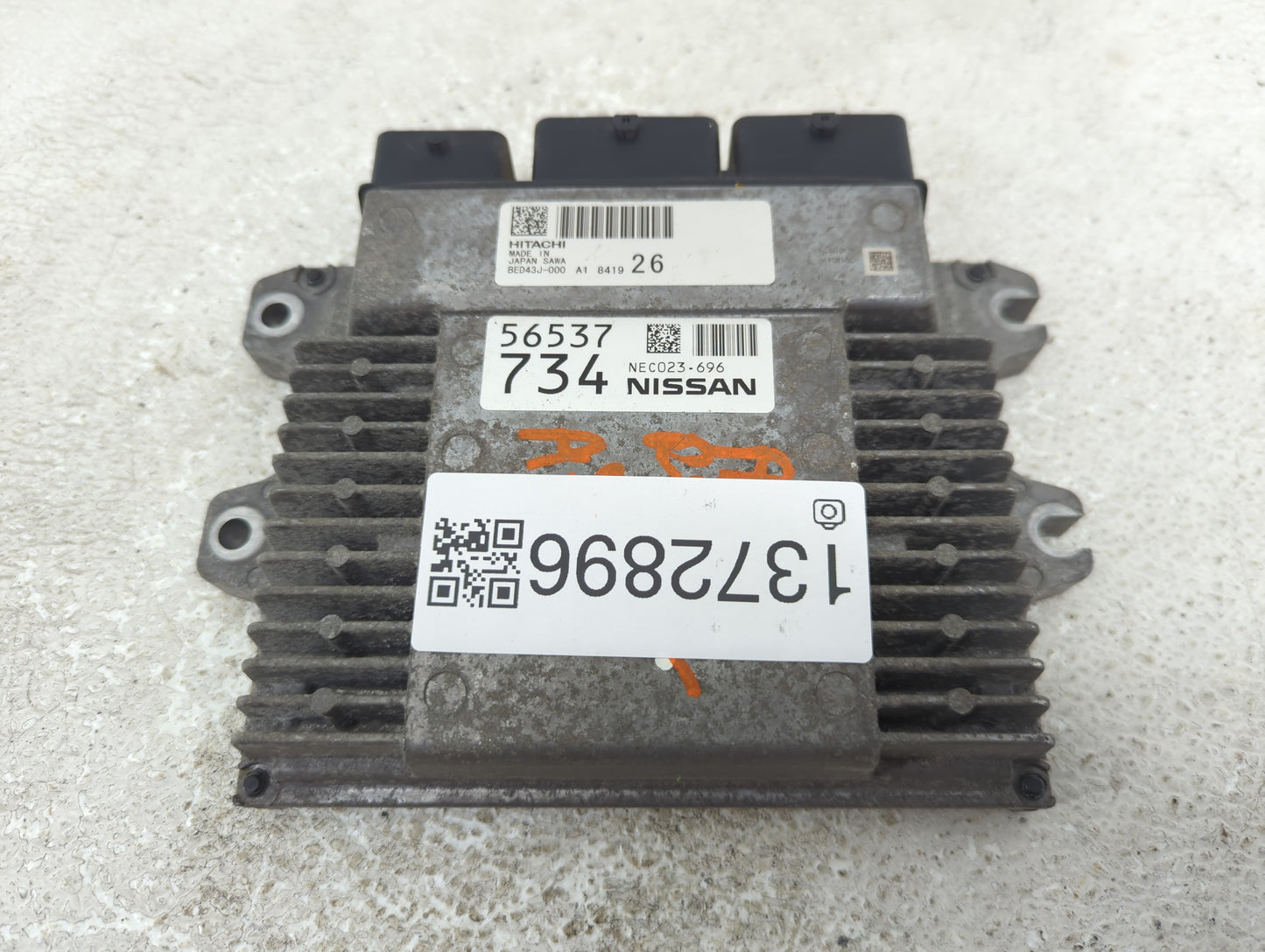 2018-2022 Nissan Rogue Sport PCM Engine Control Computer ECU ECM PCU OEM P/N:NEC023-696 NEC051-676 Fits OEM Used Auto Parts 