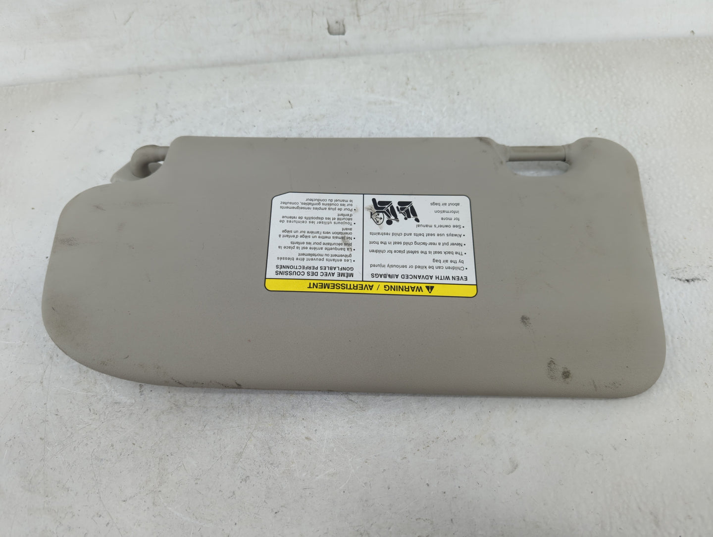 2019-2022 Nissan Rogue Sport Sun Visor Shade Replacement Passenger Right Mirror Fits Fits 2019 2020 2021 2022 OEM Used Auto 