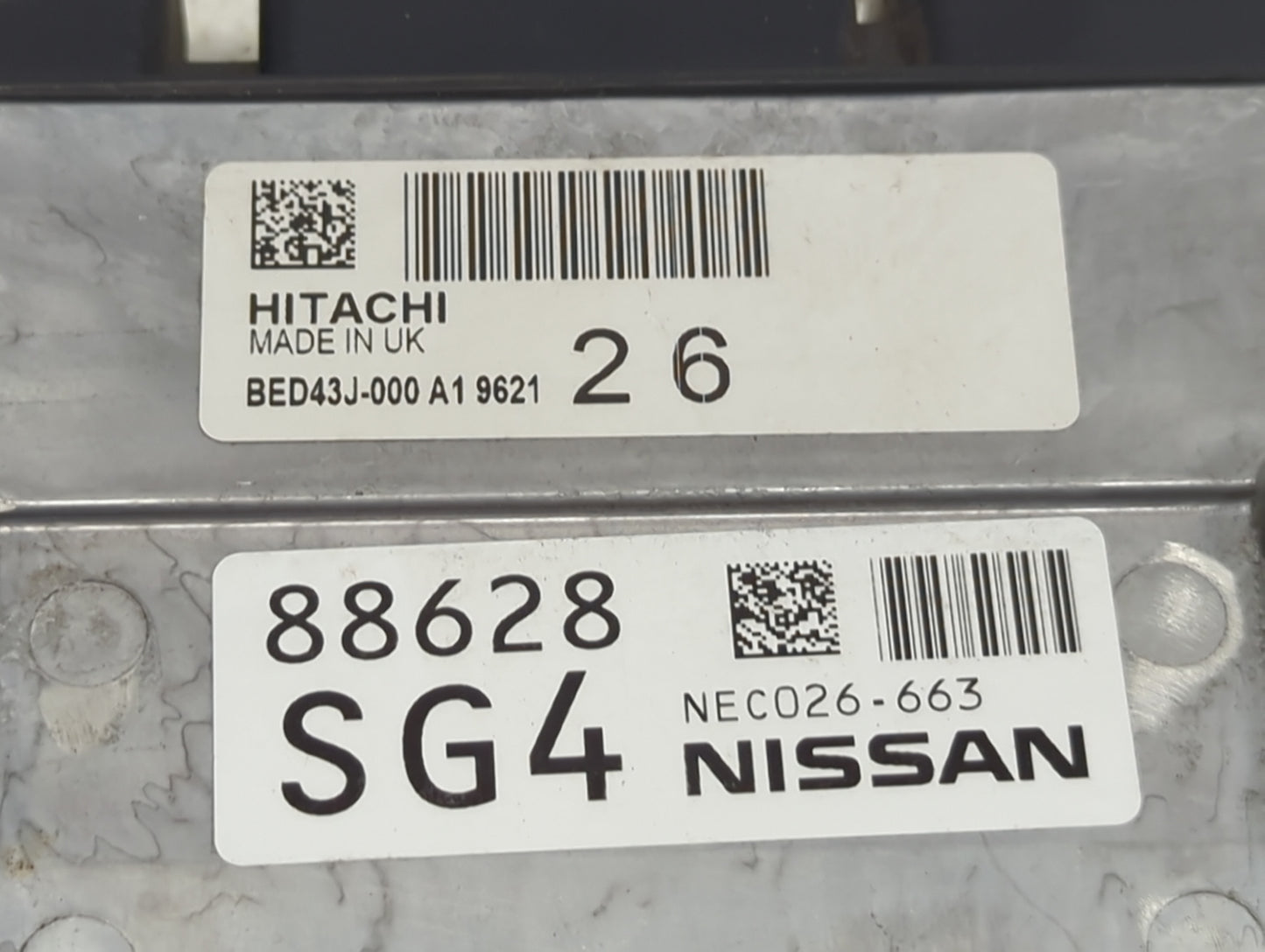 2018-2022 Nissan Rogue Sport PCM Engine Control Computer ECU ECM PCU OEM P/N:BED43J-000 NEC026-663 Fits OEM Used Auto Parts 