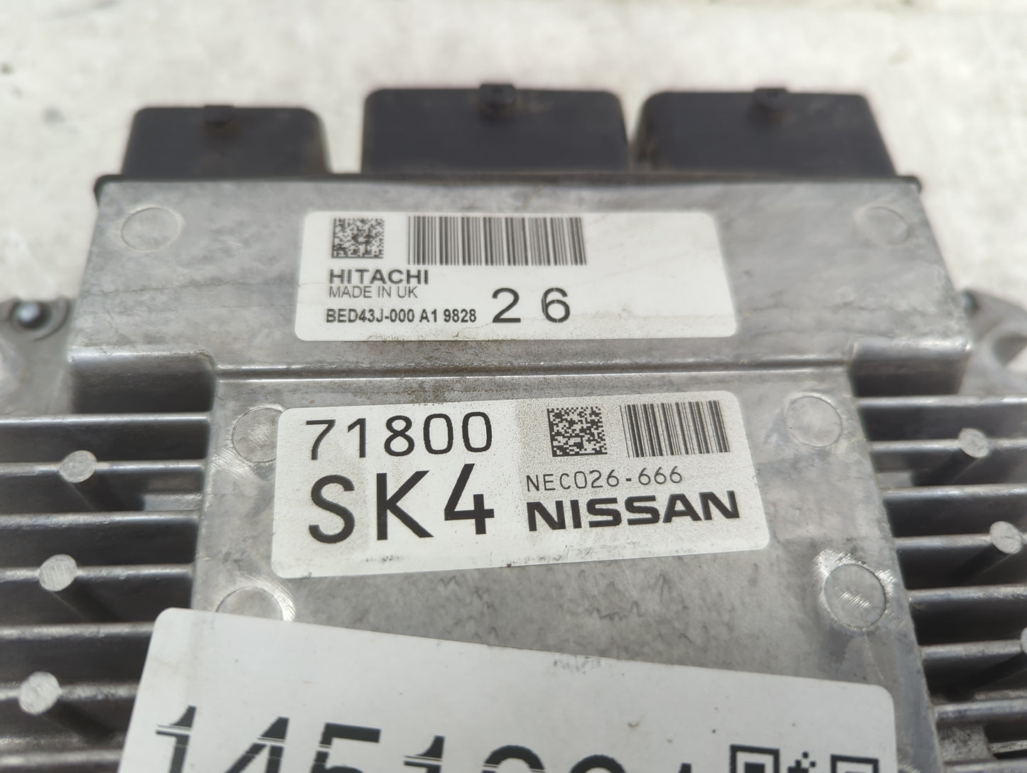 2018-2022 Nissan Rogue Sport PCM Engine Control Computer ECU ECM PCU OEM P/N:BED43J-000 NEC026-666 Fits OEM Used Auto Parts 