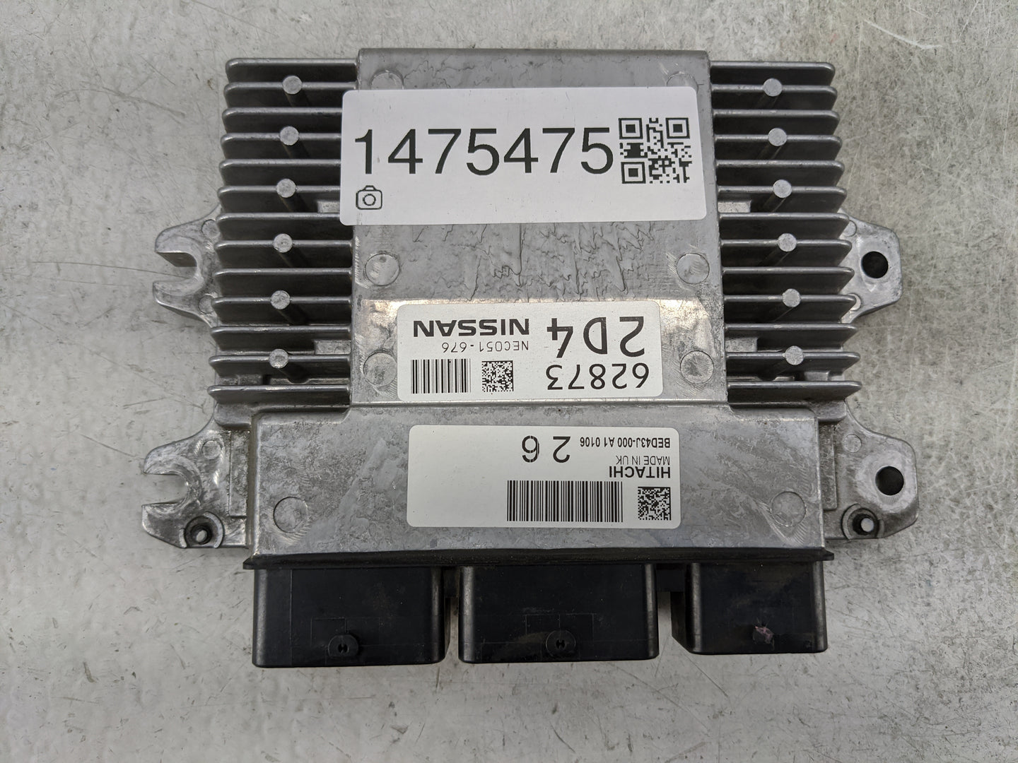 2018-2022 Nissan Rogue Sport PCM Engine Control Computer ECU ECM PCU OEM P/N:NEC051-676 BED43J-000 Fits OEM Used Auto Parts 