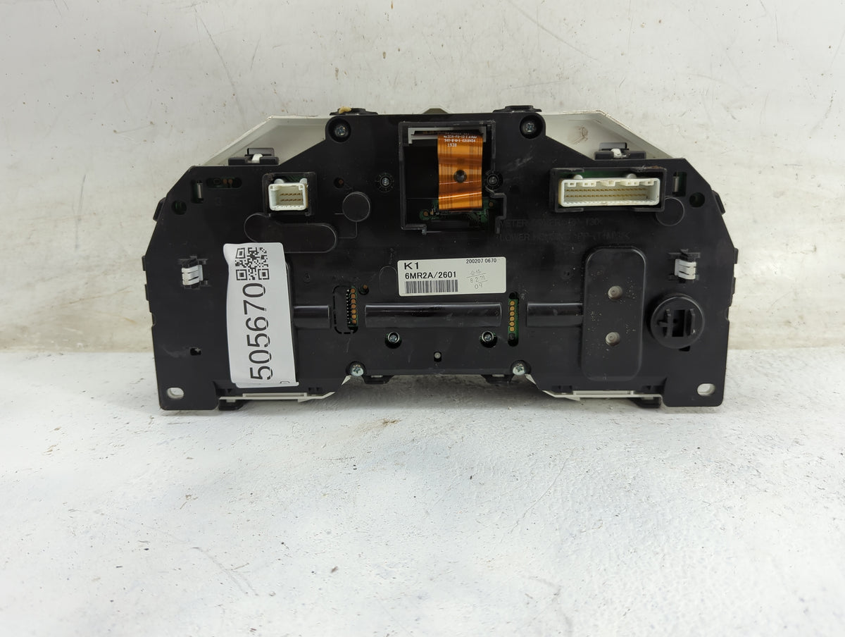 2020-2021 Nissan Rogue Sport Instrument Cluster Speedometer Gauges P/N:6MR2A/2601 Miles: Fits Fits 2020 2021 OEM Used Auto P