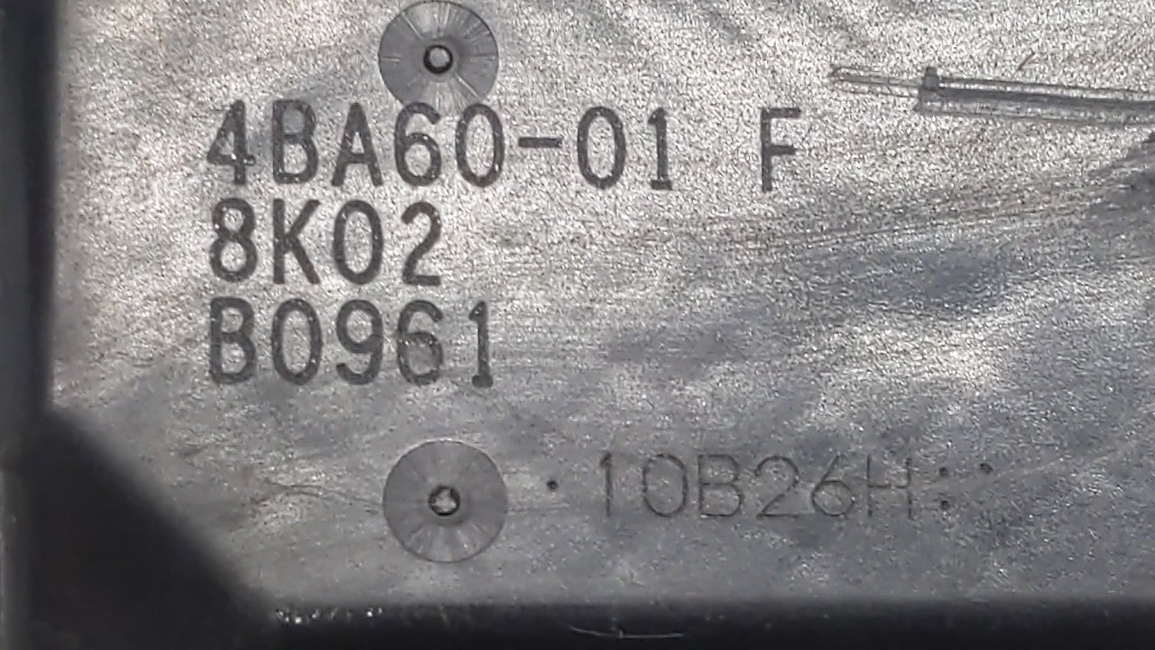 2018-2019 Nissan Rogue Sport Throttle Body P/N:4BA60-01 4BA60-01 F Fits Fits 2018 2019 OEM Used Auto Parts - Oemusedautopart