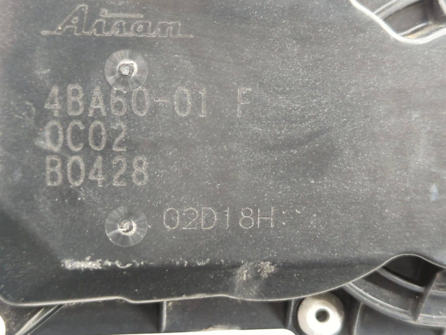 2018-2022 Nissan Rogue Sport Throttle Body P/N:4BA60-01 F Fits Fits 2018 2019 2020 2021 2022 OEM Used Auto Parts - Oemusedau