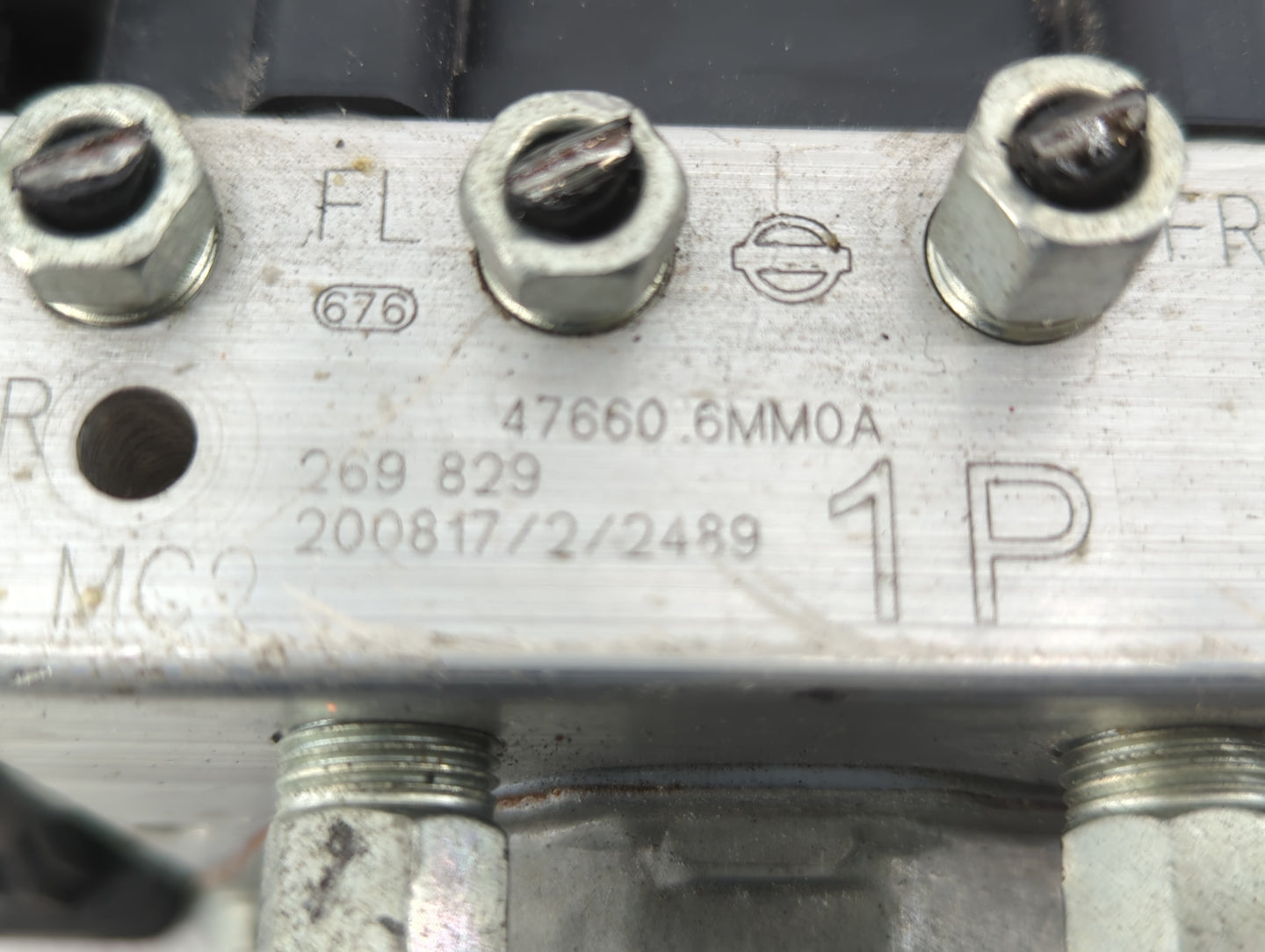 2019-2021 Nissan Rogue Sport ABS Pump Control Module Replacement P/N:47660-6MM0A Fits Fits 2019 2020 2021 OEM Used Auto Part