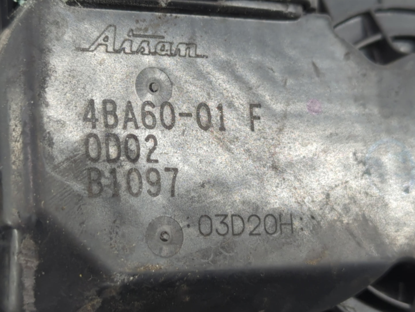 2018-2022 Nissan Rogue Sport Throttle Body P/N:4BA60-01 Fits Fits 2018 2019 2020 2021 2022 OEM Used Auto Parts - Oemusedauto