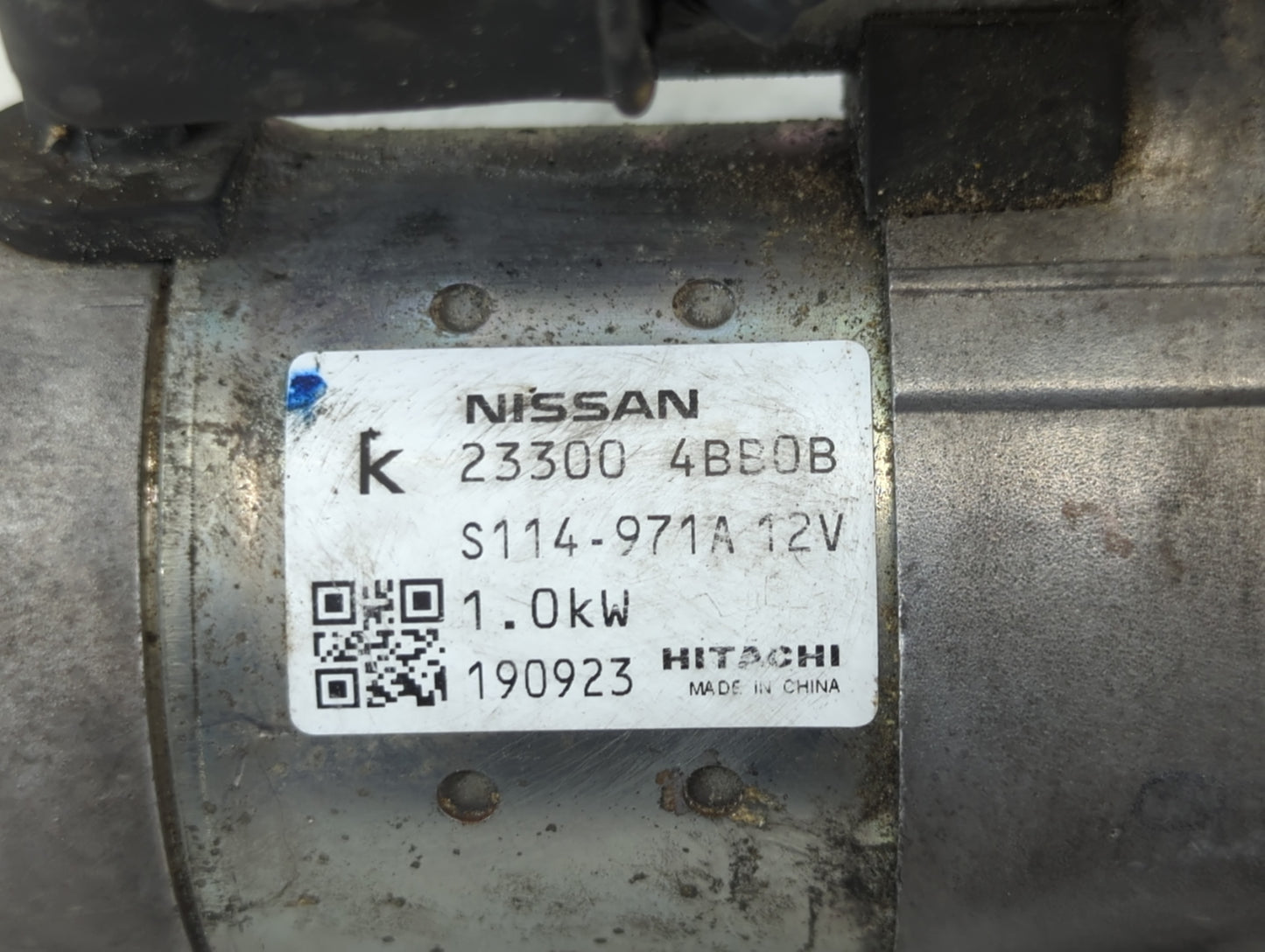 2017-2020 Nissan Rogue Sport Car Starter Motor Solenoid OEM P/N:23300 4BB0B Fits Fits 2017 2018 2019 2020 2021 OEM Used Auto