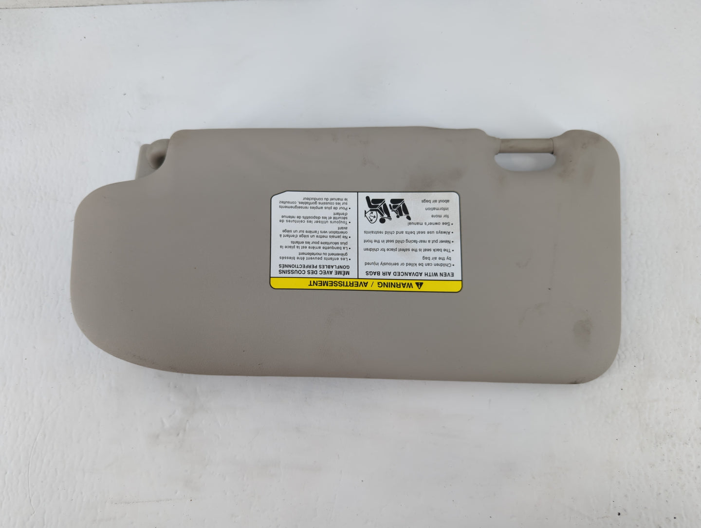 2019-2022 Nissan Rogue Sport Sun Visor Shade Replacement Passenger Right Mirror Fits Fits 2019 2020 2021 2022 OEM Used Auto 